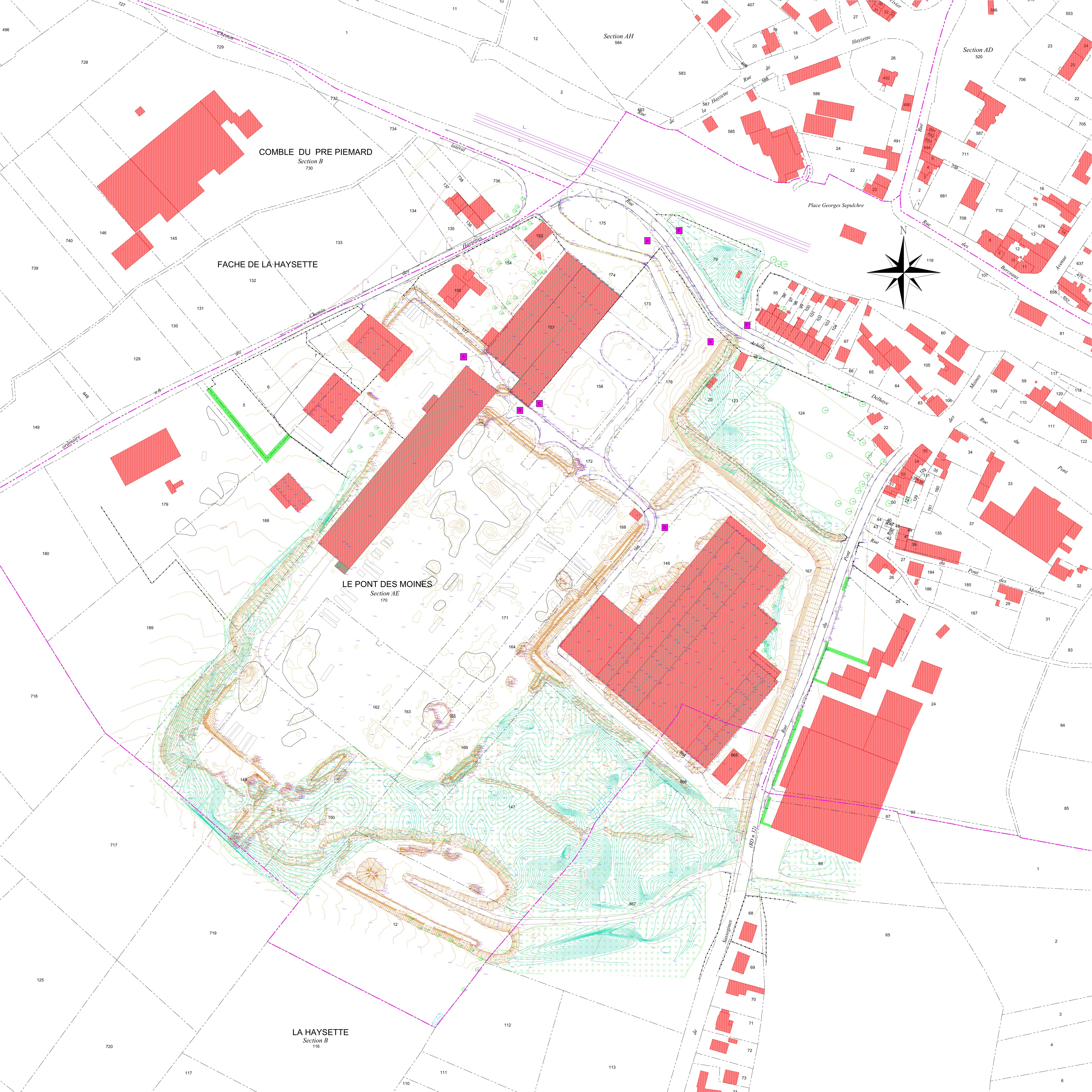 Levé topographique de précision