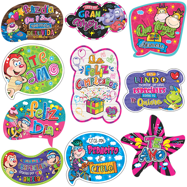 Mensajes Surtidos Pin