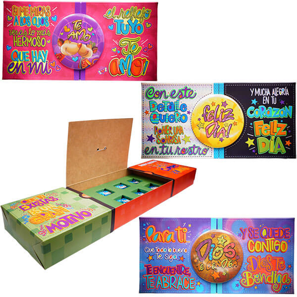 Caja con Chocolates Wonder