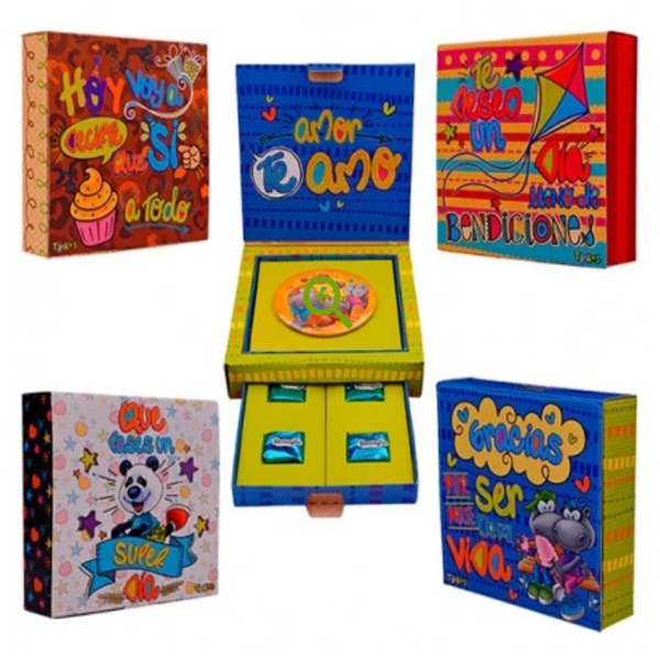 Caja con Chocolates Big