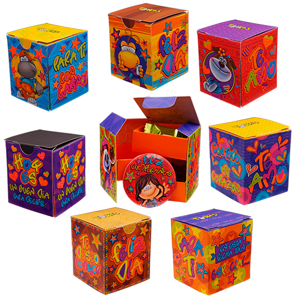 Cajas con Chocolates May