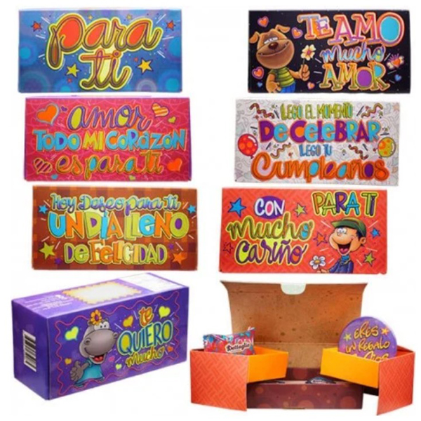 Cajas con Chocolates Jewel