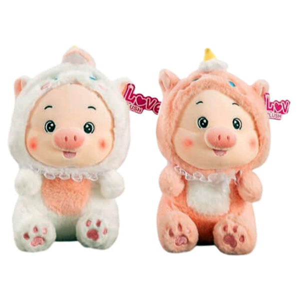 Cerdito en Peluche Disfrazado 