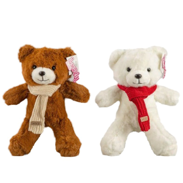 Oso de Peluche con Bufanda