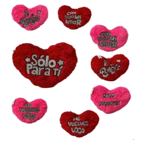 Cojín de Peluche Corazón
