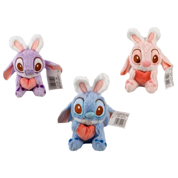 Llavero Stitch con disfraz de Conejo