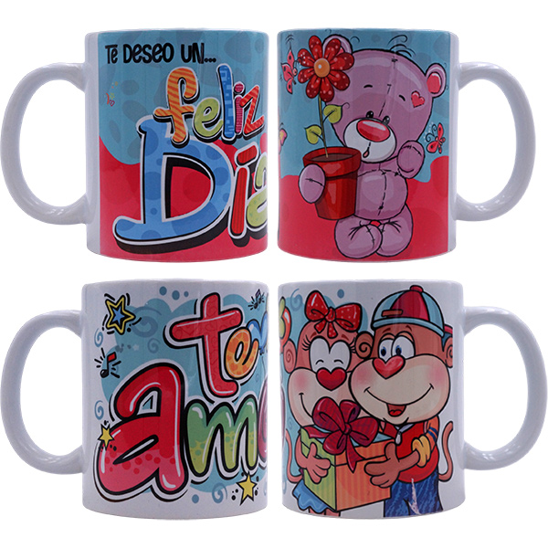  Mugs con Mensajes Surtidos miniatura 2