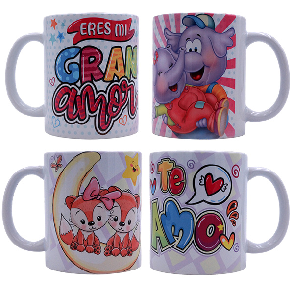  Mugs con Mensajes Surtidos miniatura 4