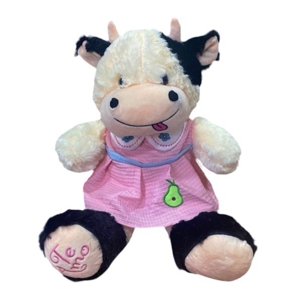 Vaca de Peluche con Vestido