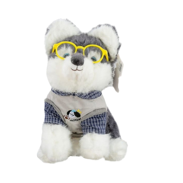 Lobo Siberiano con Gafas