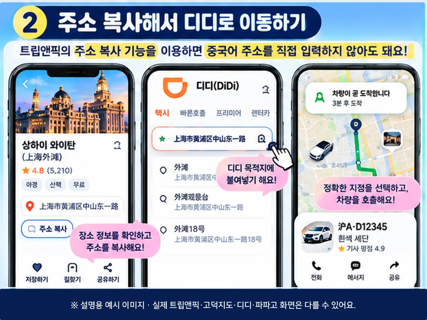 상하이 고덕지도 사용법 2026｜길찾기·중국어 주소 복사·번역 앱 활용법