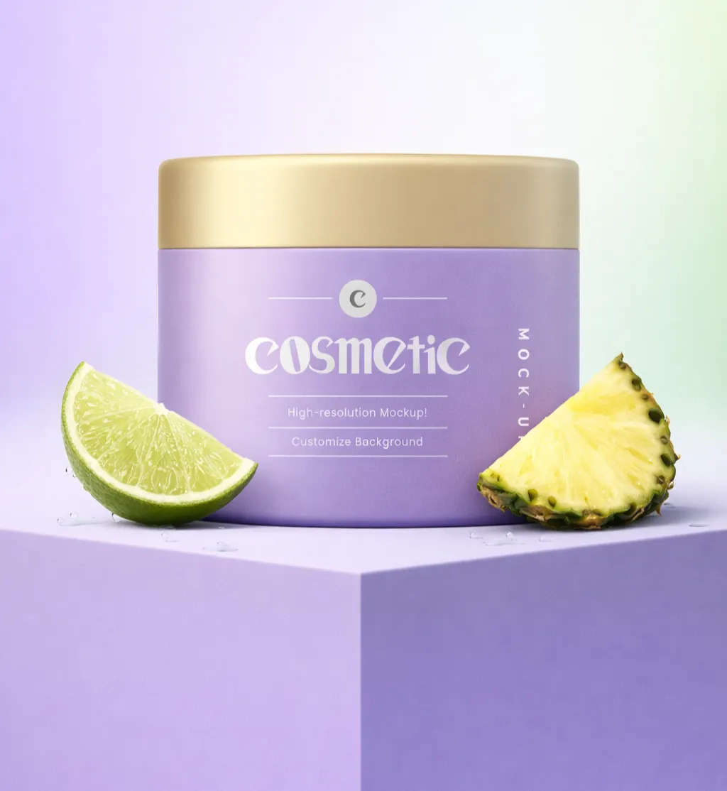 Premium Nootropic Supplement – Apple-Style Ecommerce Ad Visual