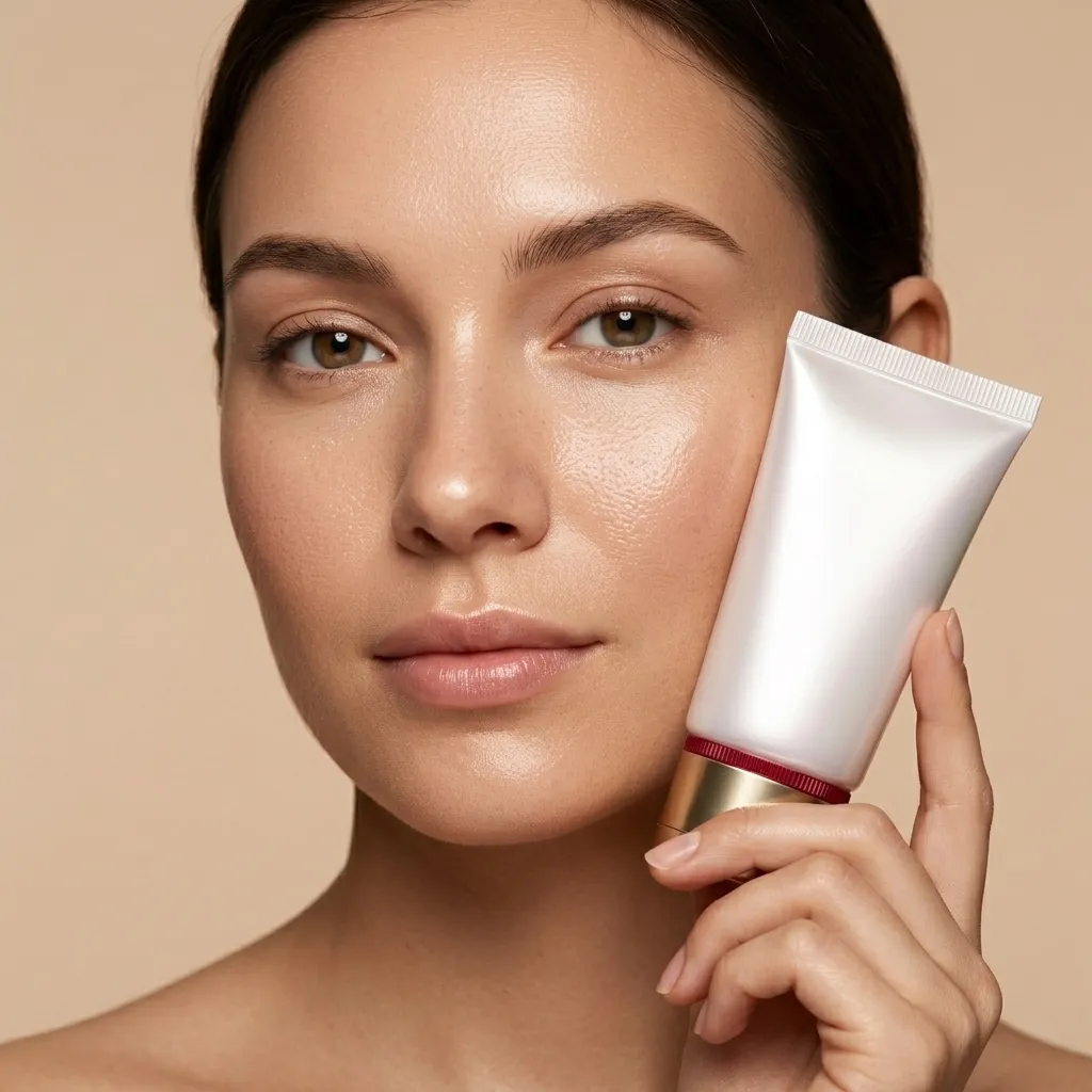 Close-Up Skincare – Luxury Beauty Glow Visual