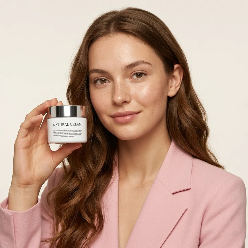 Cleanser Bottle – Luxury Beauty Campaign Portrait