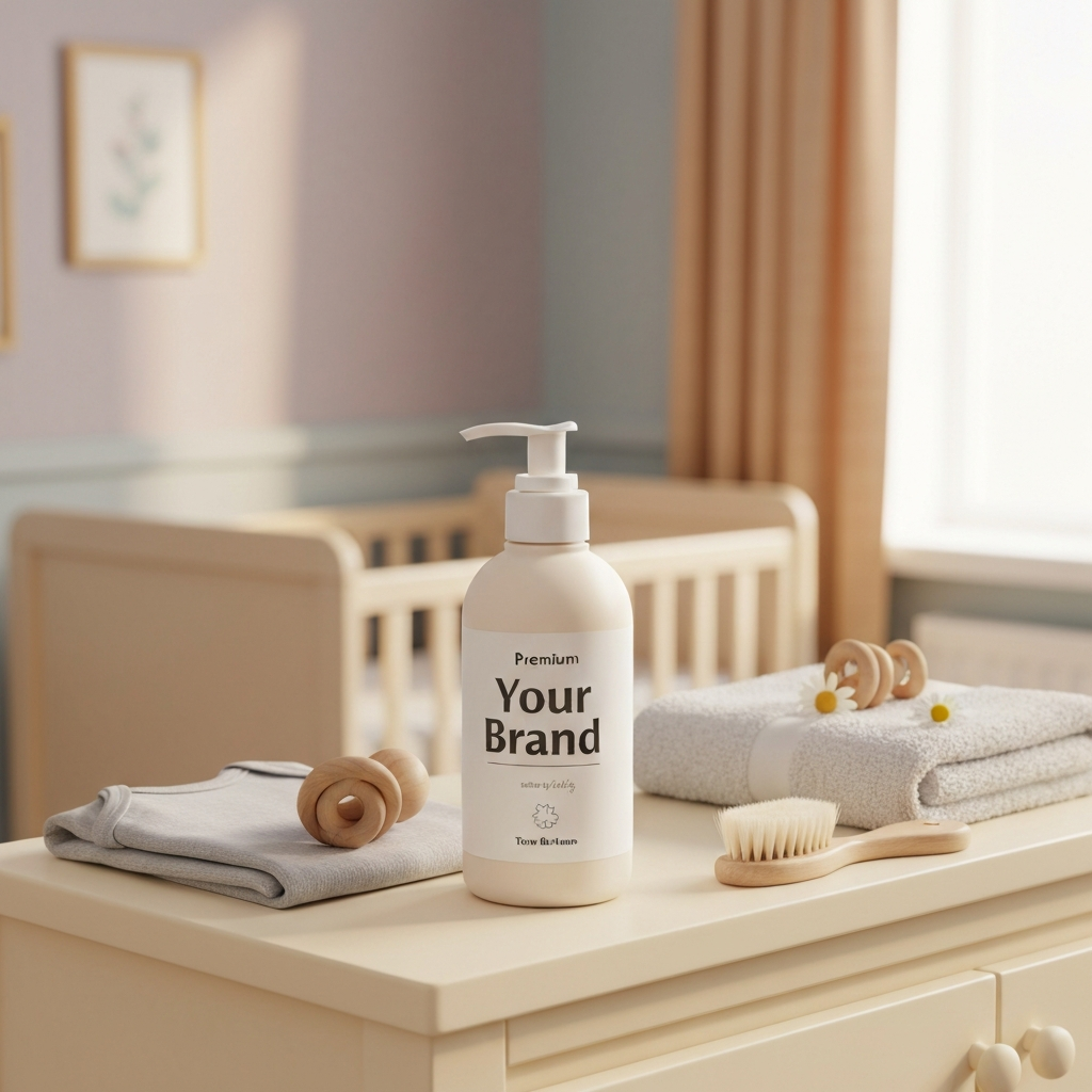 Baby Lotion – Soft Nursery Family Care Ad Scene