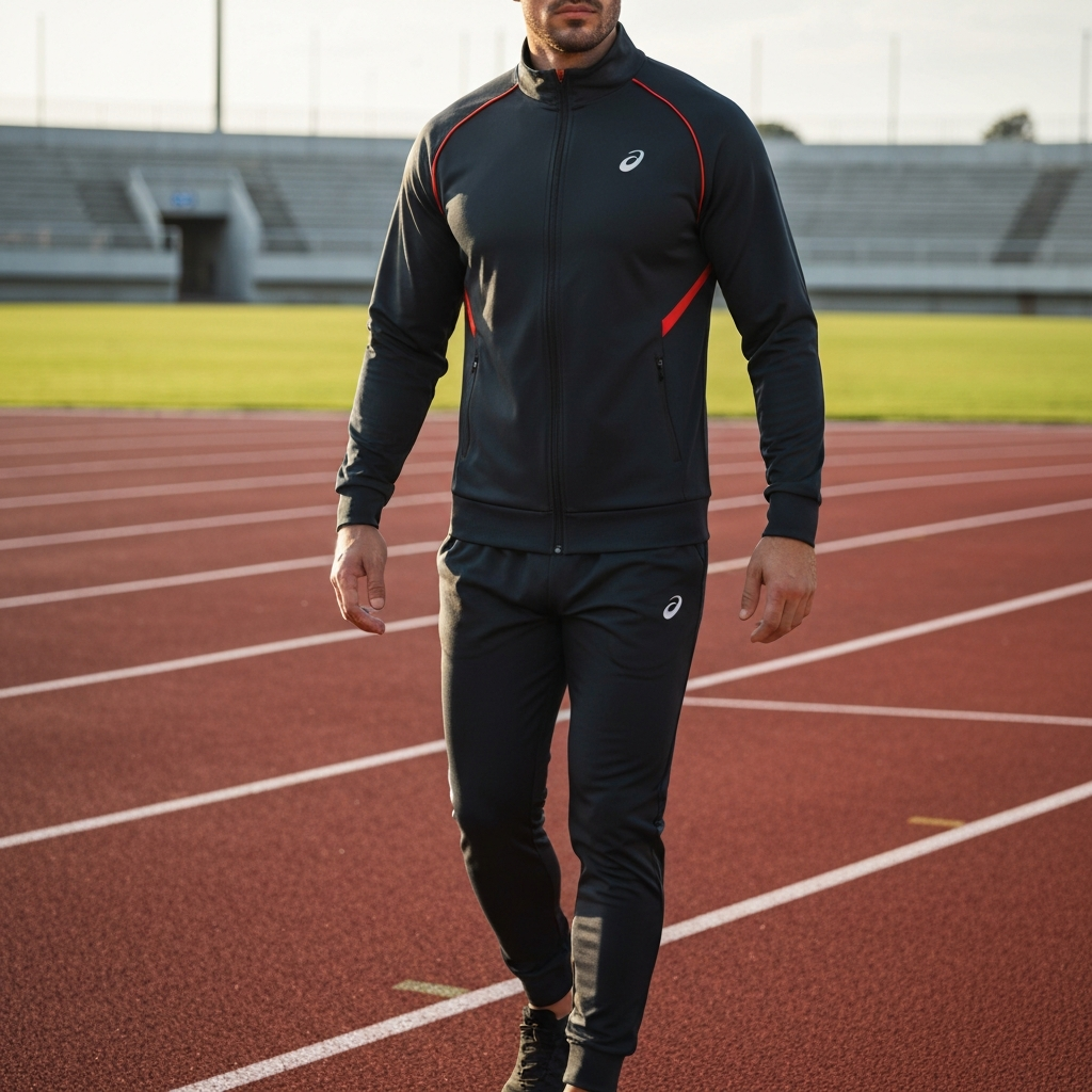 Men Tracksuit – Athleisure Motion Model Shoot