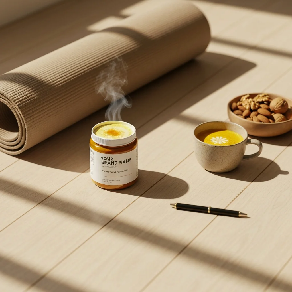 AI Generated preview for Premium Morning Wellness Ritual for Vitamin Supplements - Lifestyle Product Scenes