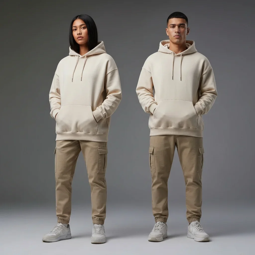 Unisex Oversized Hoodie – Men & Women Streetwear Shoot