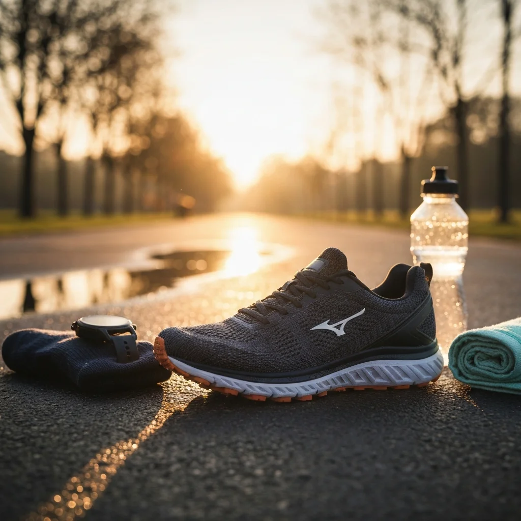 Running Shoes – Sunrise Performance Street Ad Scene
