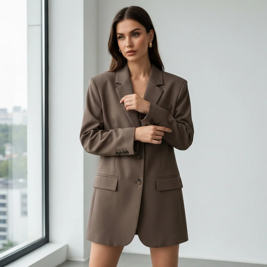 Women Oversized Blazer – Power Dressing Model Shoot