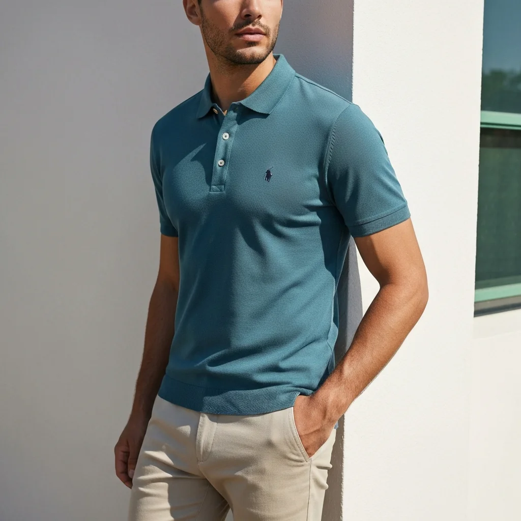 Men Polo Shirt – Smart Sport Model Shoot