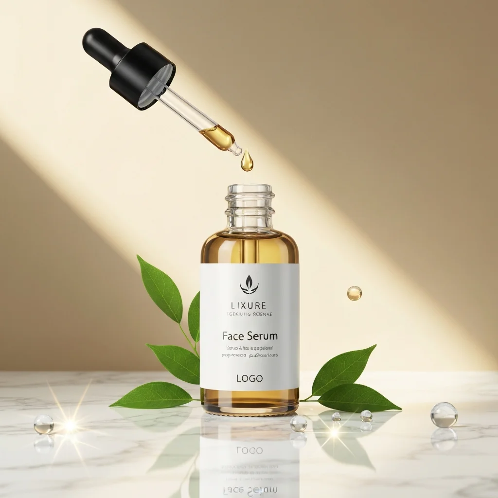 Face Serum – Golden Marble Product Hero Visual