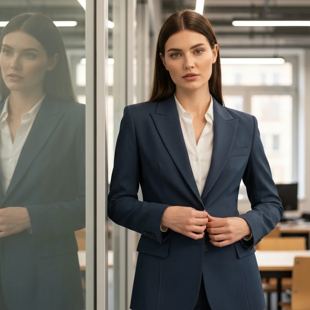 Tailored Blazer – Modern Power Dressing Model Shoot