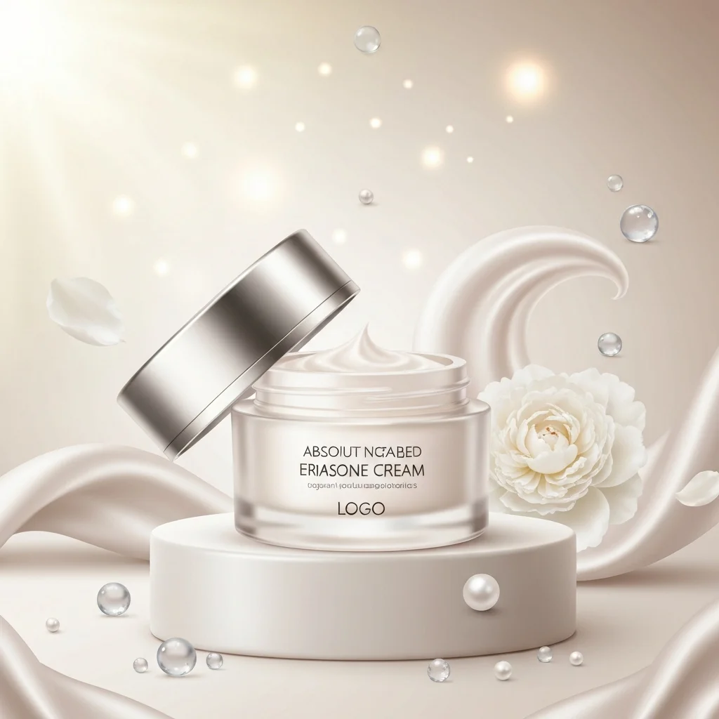 Skincare Cream Jar – Pearl Clean Beauty Product Hero