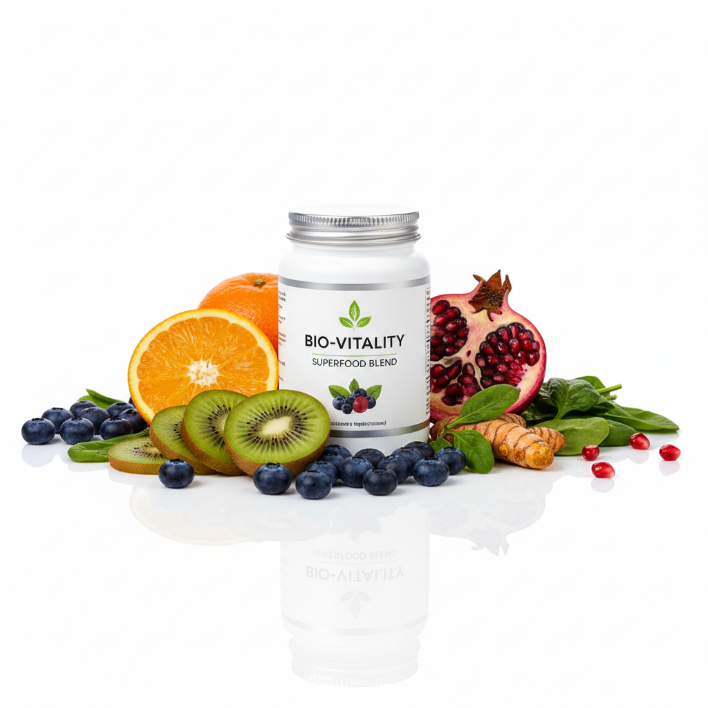 Vitamin Supplement – Superfood Burst Nutrition Scene
