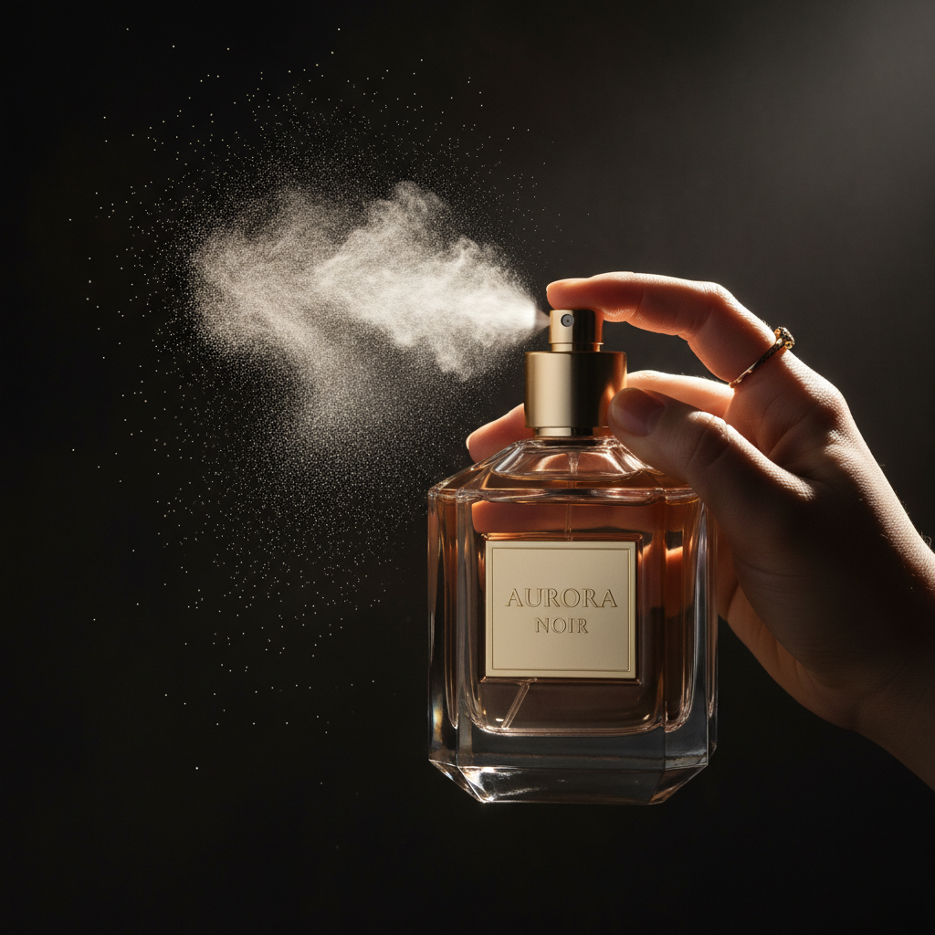 AI Generated preview for Cinematic Luxury Fragrance Mist: Hyper-Realistic Product Advertising - Lifestyle Product Scenes