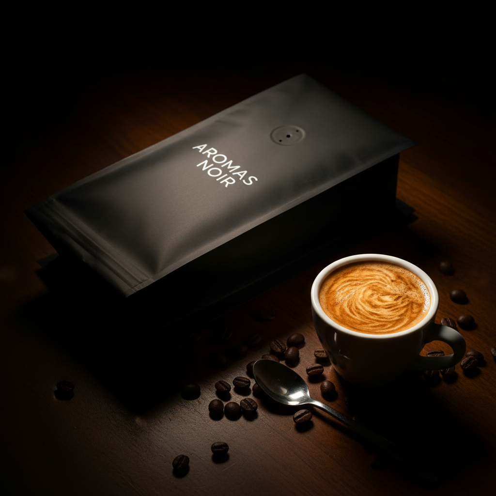 AI Generated preview for Luxurious Espresso Crema: Cinematic Studio Drama - Lifestyle Product Scenes