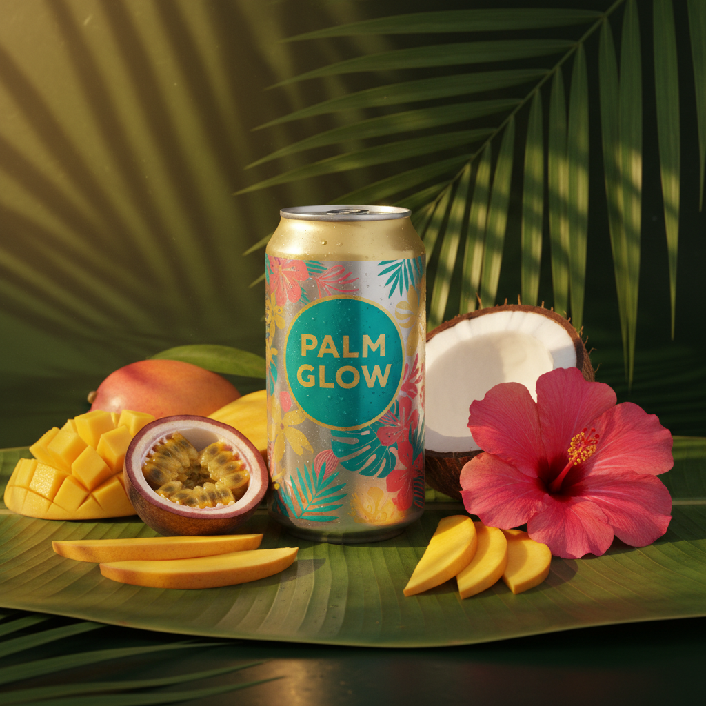 AI Generated preview for Vibrant Tropical Beverage Showcase: Premium Lifestyle Product Photography - Lifestyle Product Scenes