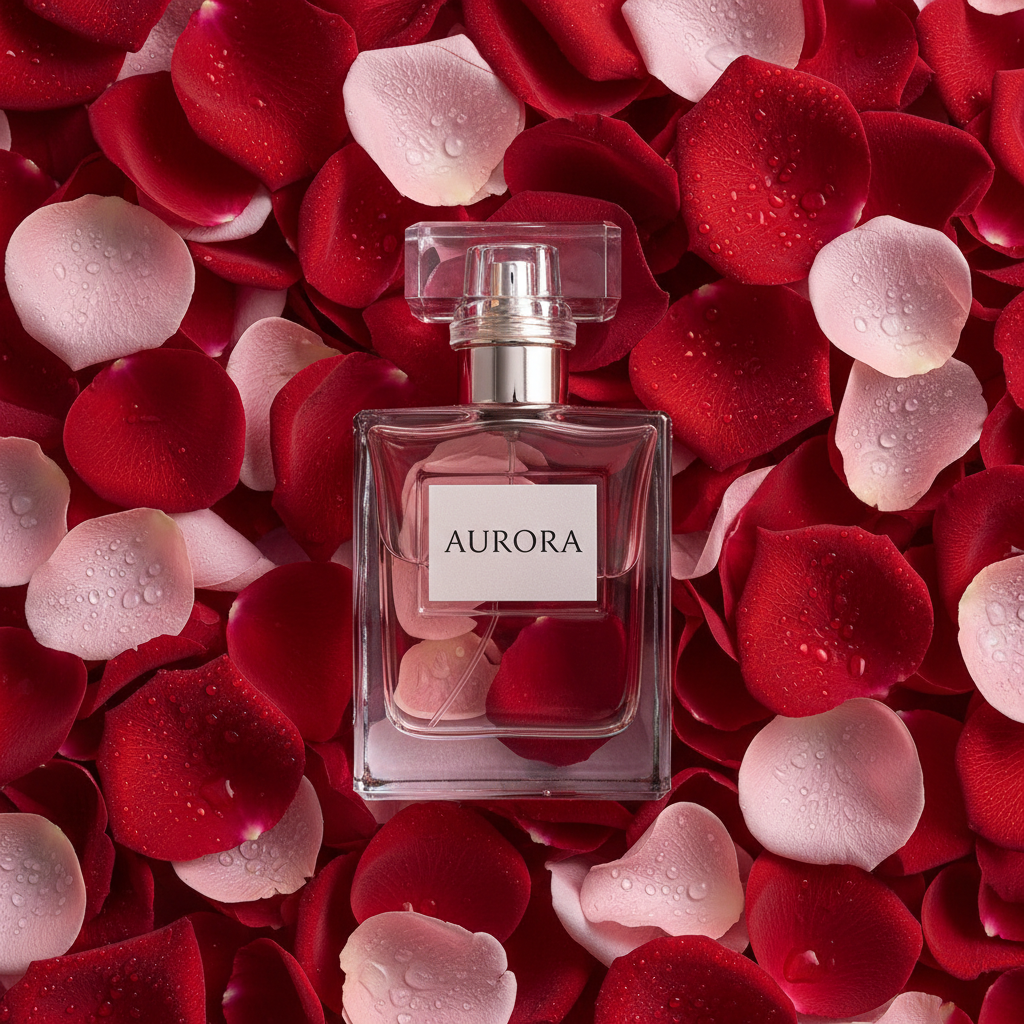 AI Generated preview for Captivating Luxury Rose Perfume Product Scene - Lifestyle Product Scenes