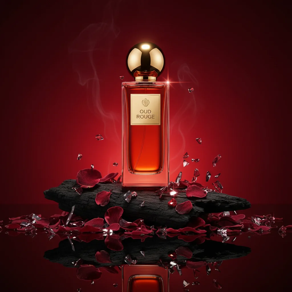 Crimson Opulence: Luxury Perfume Cinematic Reel