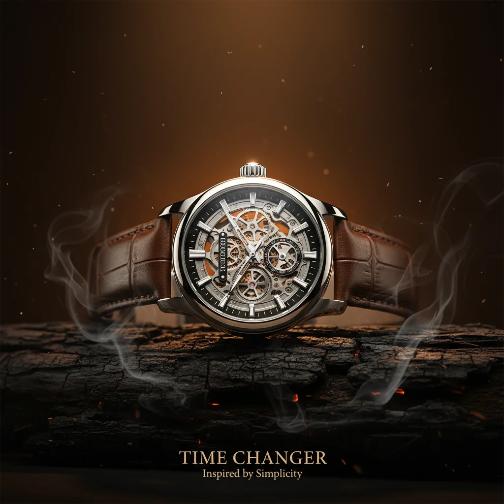 AI Generated preview for Elite Skeleton Watch: Cinematic Lifestyle Product Reel - Lifestyle Product Scenes