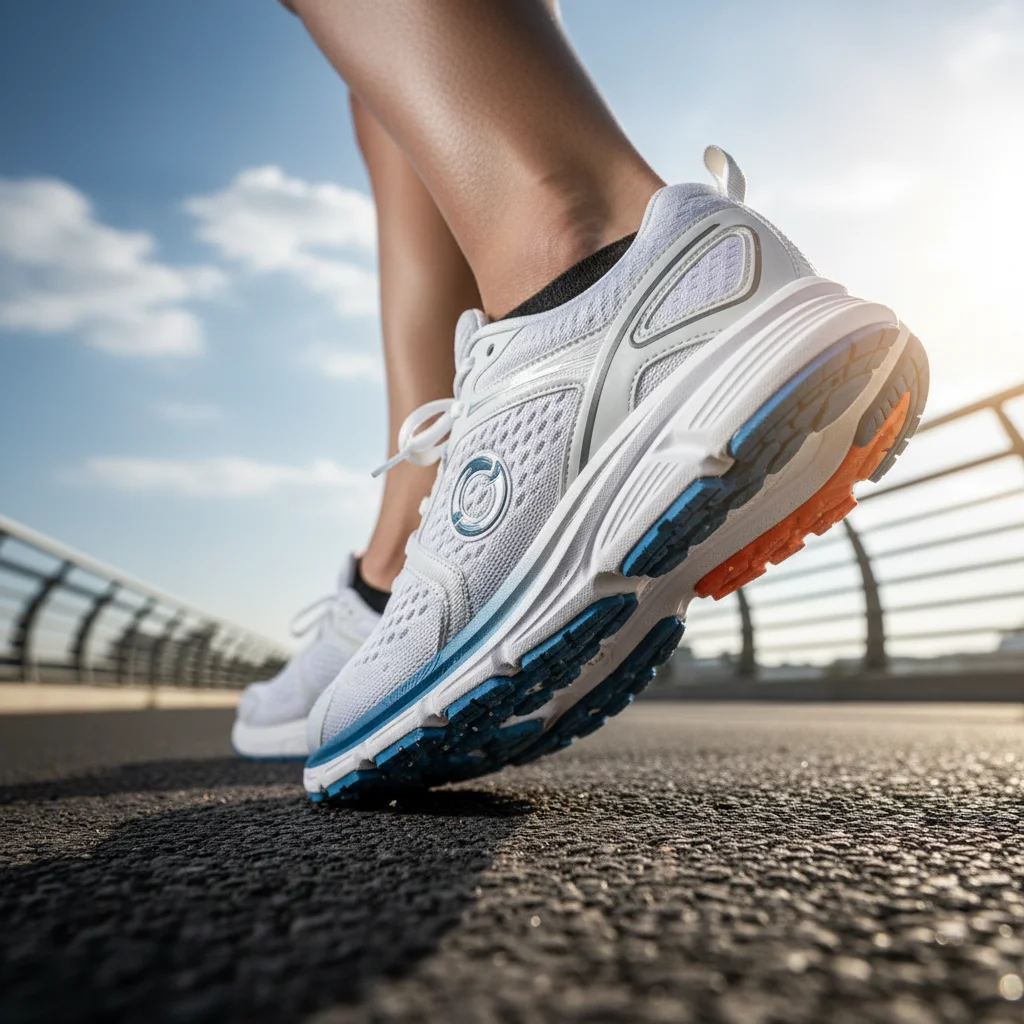 Dynamic Urban Sneaker Lifestyle Shot: E-commerce & Social Ready