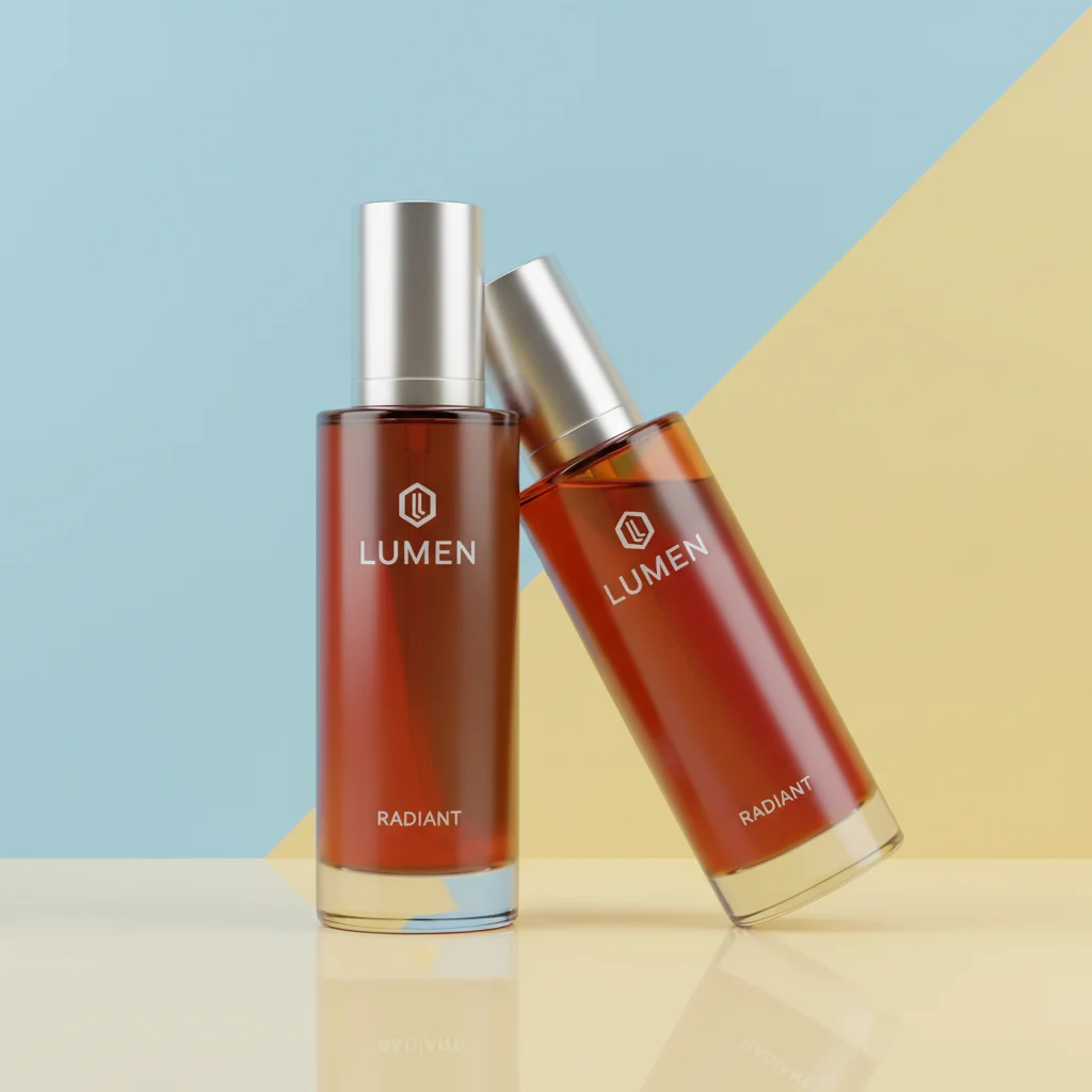 Precision Product Hero with Geometric Split Background