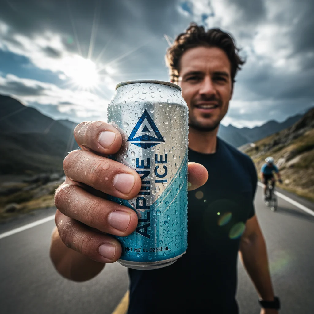 AI Generated preview for Beverage Can – Outdoor Action Sports Model Shoot - Model Product Shoots
