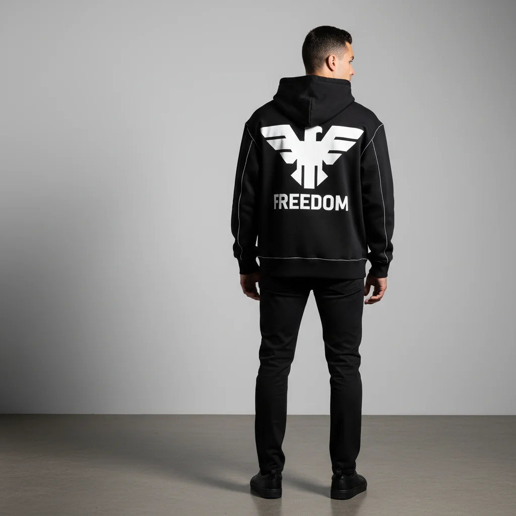 Menswear Back Detail Studio Shoot: E-commerce & Brand Visuals