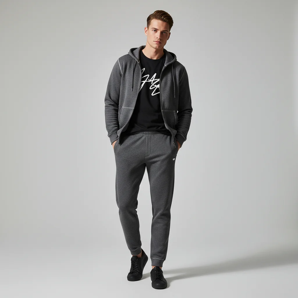 AI Generated preview for Premium Gen-Z Menswear E-commerce Studio Shoot - Model Product Shoots