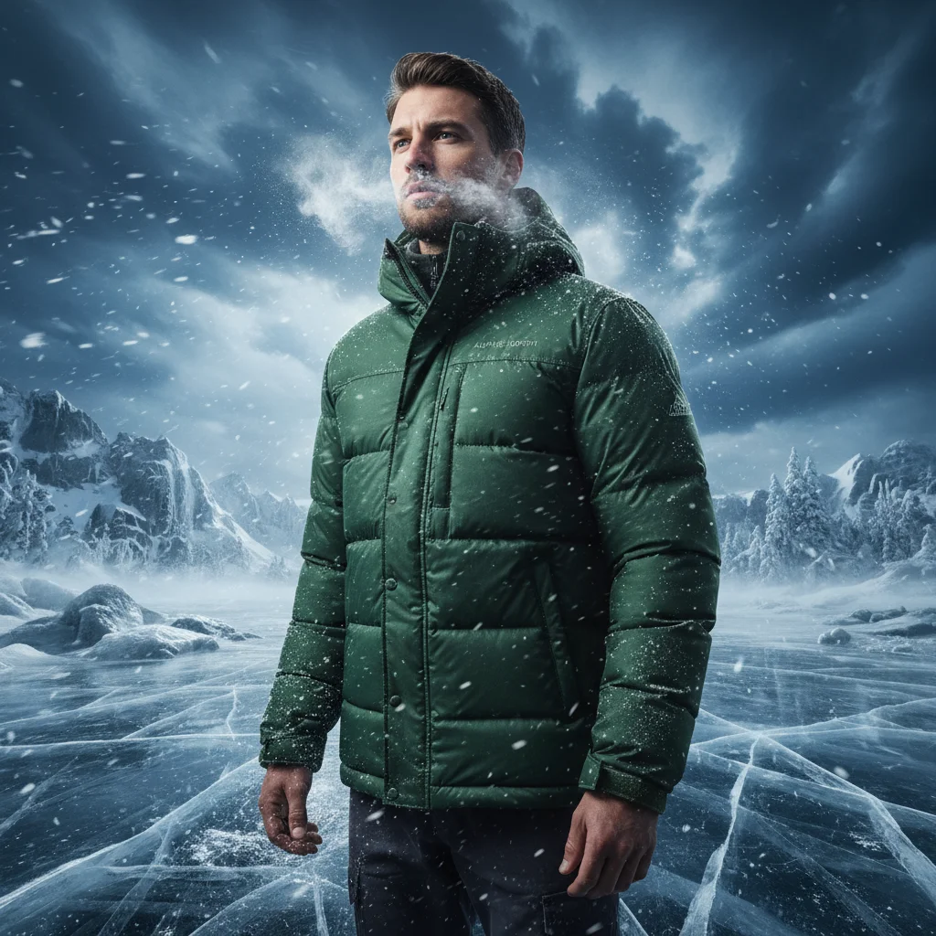 Frozen Expedition: Luxury Menswear Campaign