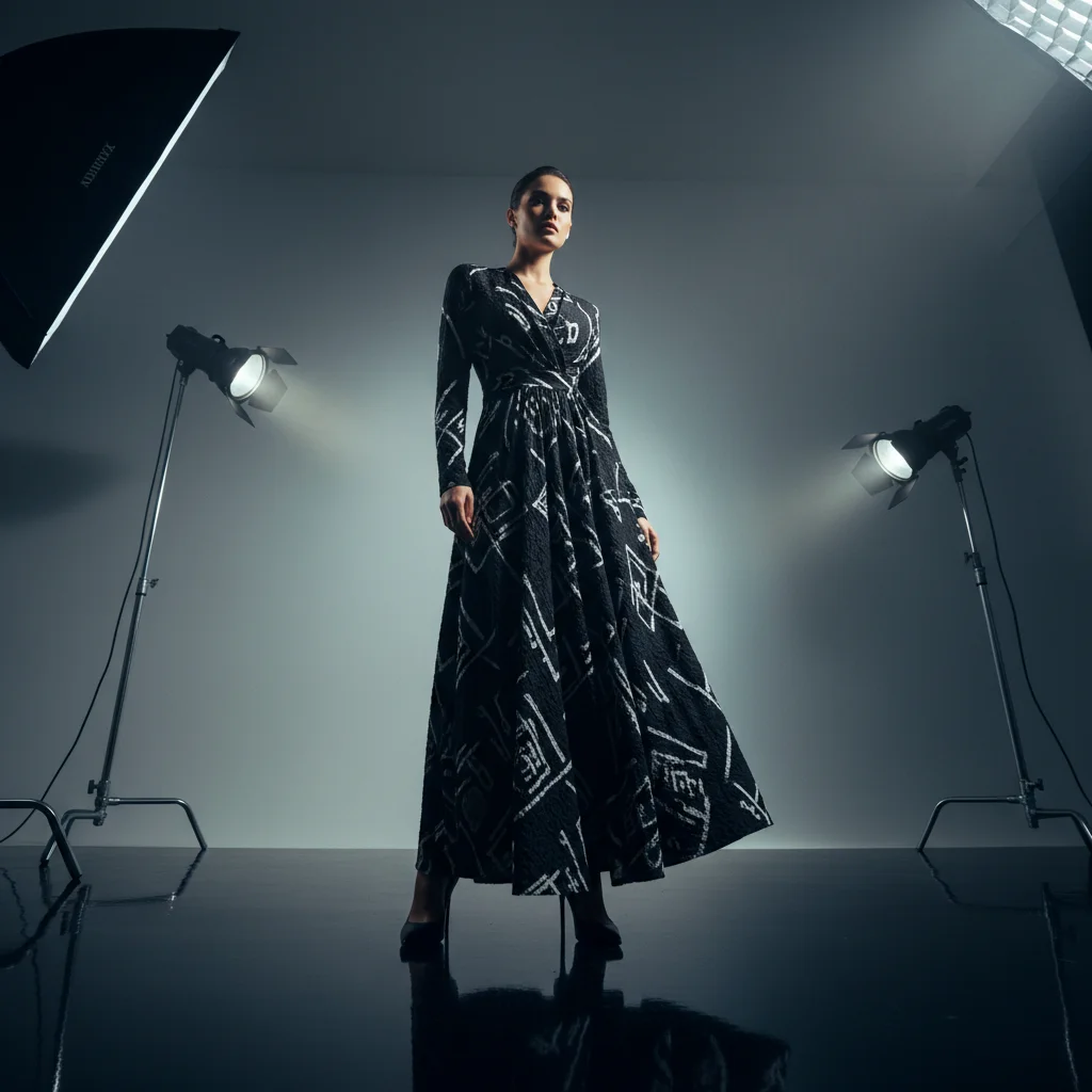 AI Generated preview for Women’s Fashion – Low Angle Hero Shoot - Model Product Shoots