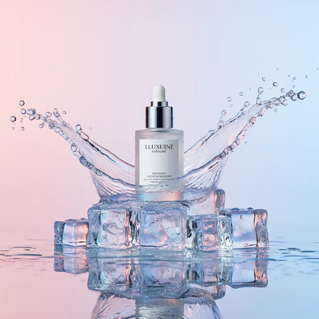 Luxury Skincare PDP: Iced Serum Hydration