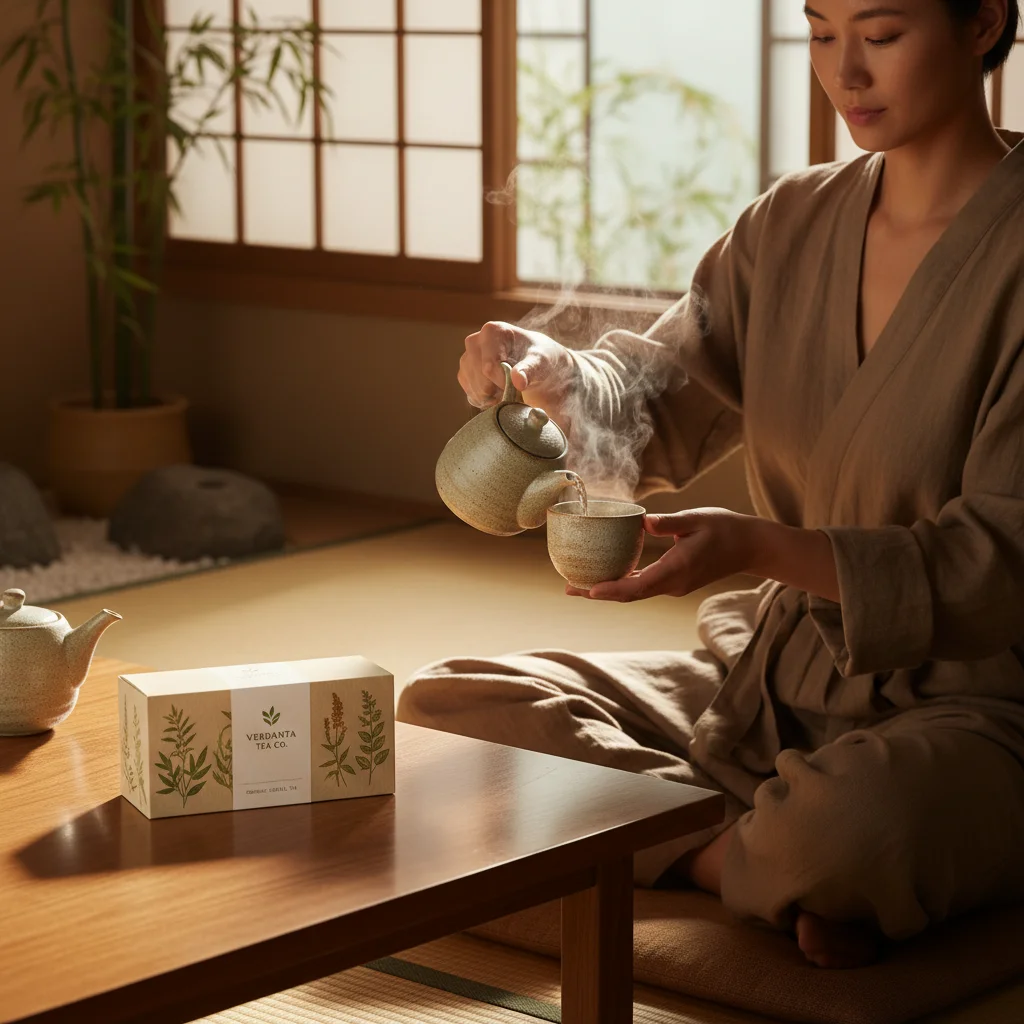 AI Generated preview for Verdanta Tea Co – Quiet Moments - Model Product Shoots