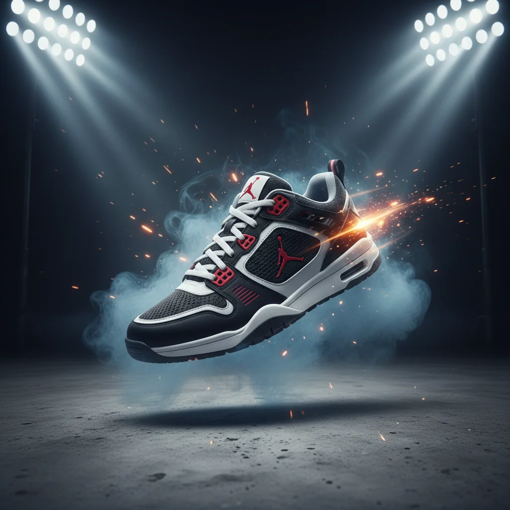 Cinematic Sport Sneaker - High-Converting E-commerce Visual