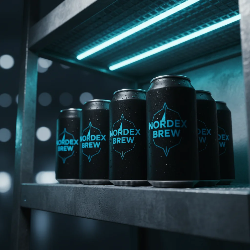Premium Cold Brew: Ultra-Realistic Urban Industrial Product Photography