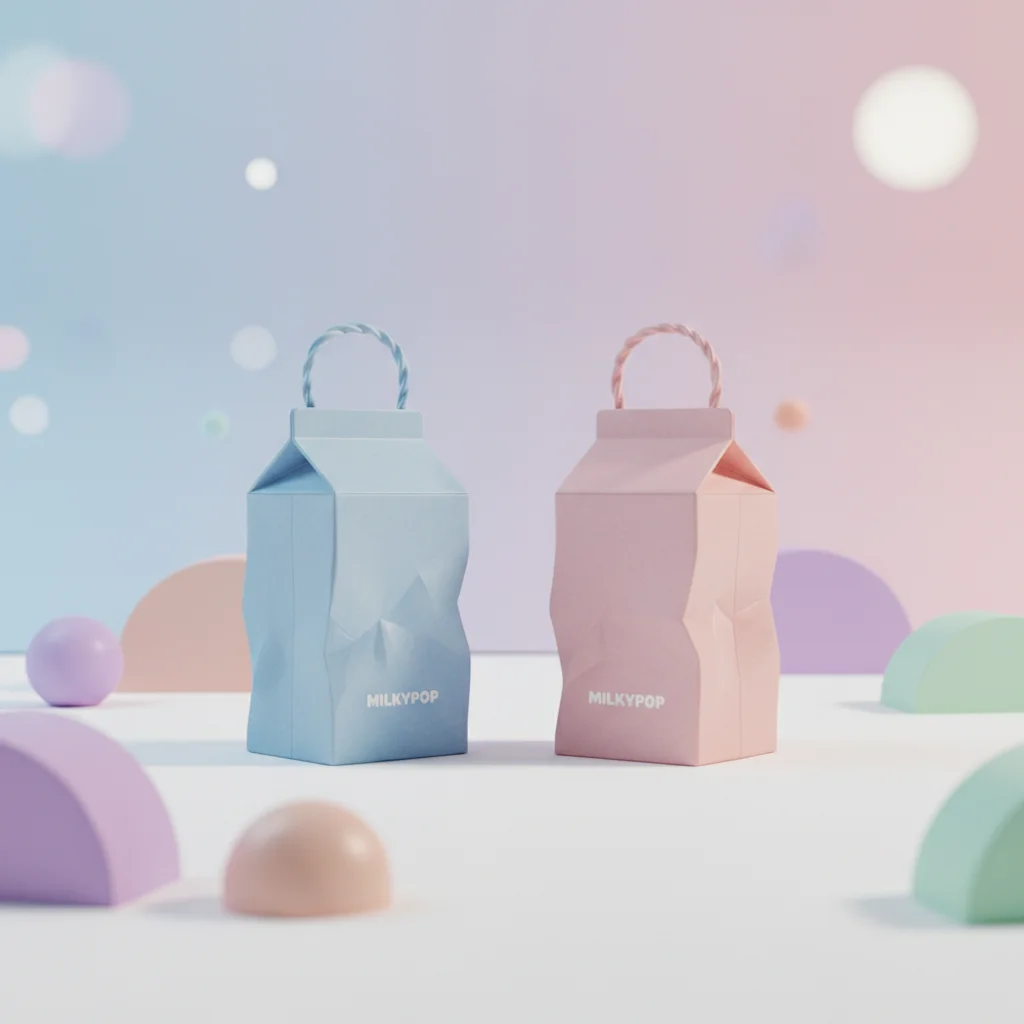 AI Generated preview for Vibrant Gen-Z Pastel Beverage Packaging System for Modern Commercial Branding - Packaging Brand Systems