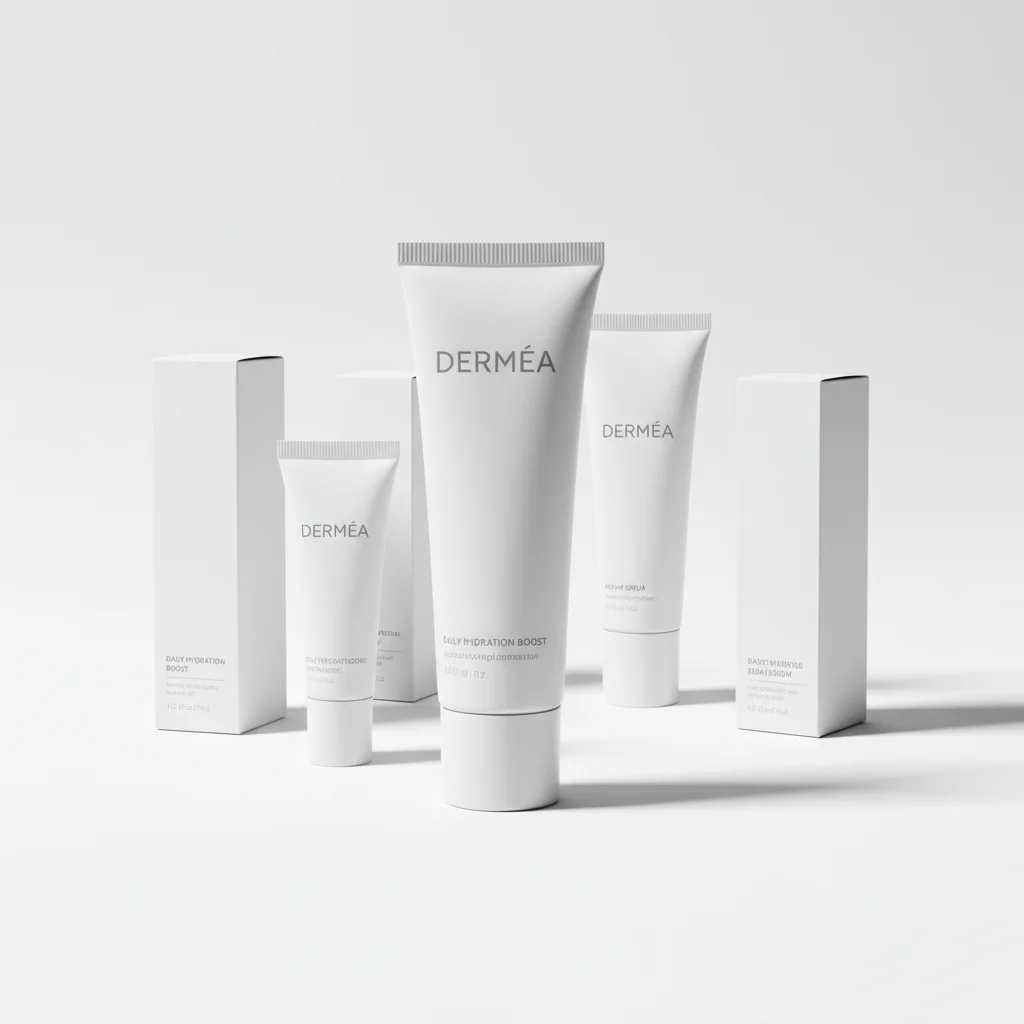AI Generated preview for Luxury Clinical Skincare Packaging System: Premium Product Visuals - Packaging Brand Systems