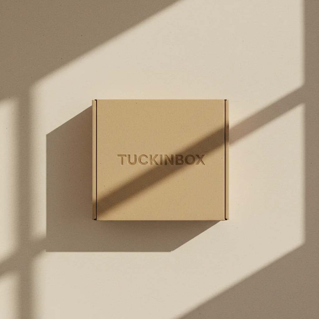AI Generated preview for TUCKINBOX – Minimal Kraft Identity - Packaging Brand Systems