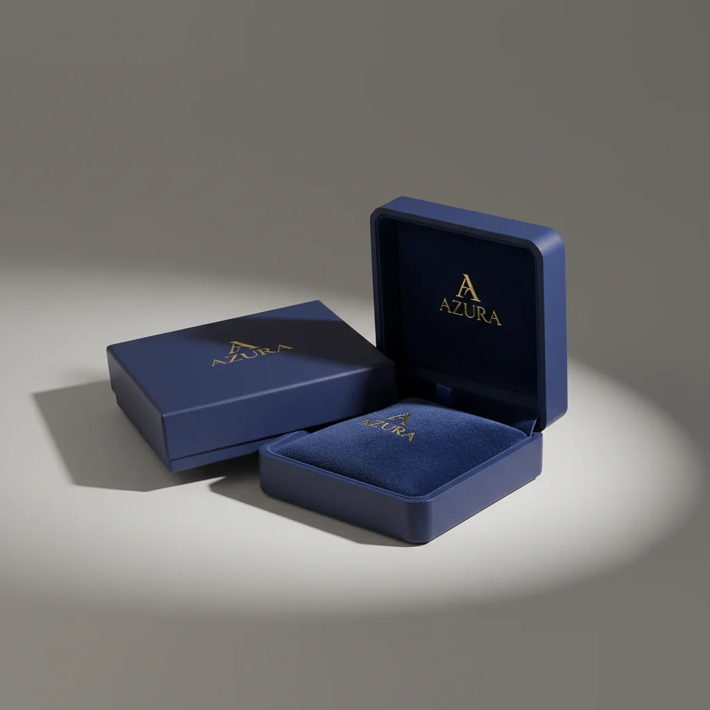 AI Generated preview for AZURA – Royal Presentation Box - Packaging Brand Systems